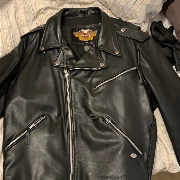 Harley Davidson leather jacket - Picture 1 of 5